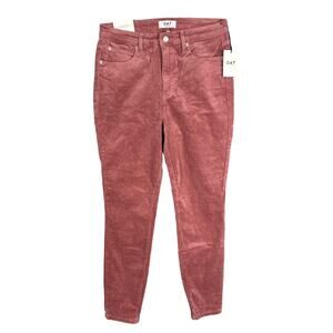 Oat Anthropologie Pants Corduroy High Rise  Rose Size 29 NWT Boho Grandpacore